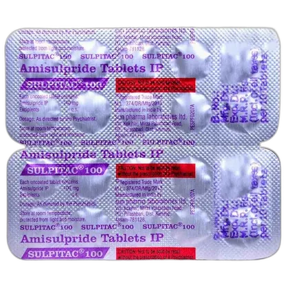 sulpitac 100mg tablet 10's